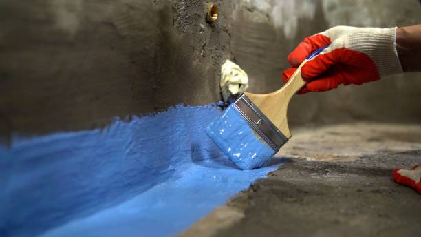 Commercial Wet Basement Repair project at a Clark, NJ business property by SJ Waterproofing Pros